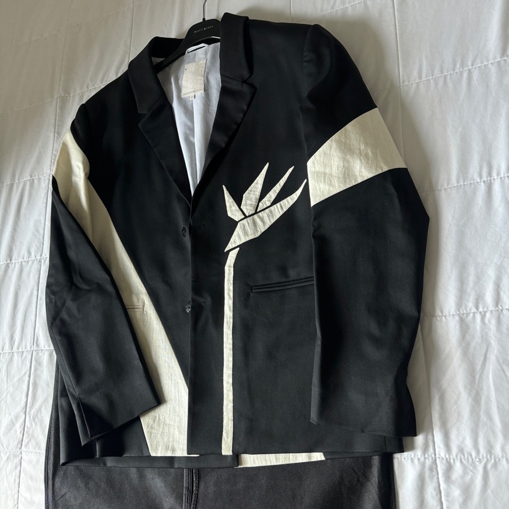 Shiatzy Chen Dual Tone Blazer
